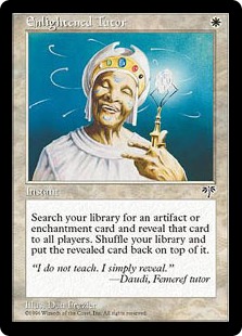悟りの教示者/Enlightened Tutor》[6ED] 白U | 日本最大級 MTG通販