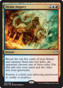 蒸気占い/Steam Augury》[SvC/DDN] 金R | 日本最大級 MTG通販サイト