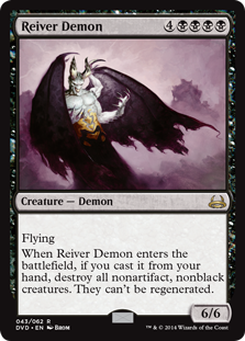 強奪する悪魔/Reiver Demon》[MRD] 黒R | 日本最大級 MTG通販サイト
