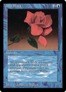 β版】 Mana Short 枯渇 β版】 Mana Short 枯渇