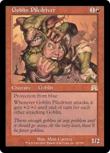 ゴブリンの群衆追い/Goblin Piledriver》[ONS] 赤R | 日本最大級 MTG