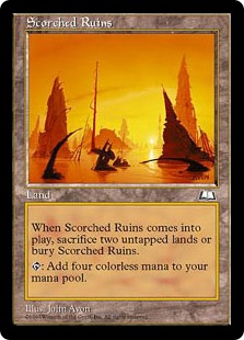 焦土/Scorched Ruins》[WTH] 土地R | 日本最大級 MTG通販サイト