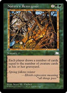 自然の復活/Nature's Resurgence》[WTH] 緑R | 日本最大級 MTG通販