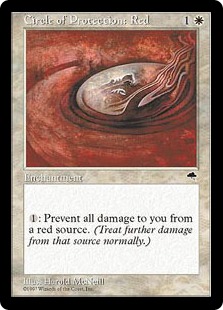 赤の防御円/Circle of Protection: Red》[TMP] 白C | 日本最大級 MTG