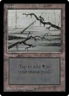C/Dark)《沼/Swamp》[LEB] 土地 | 日本最大級 MTG通販サイト「晴れる屋」