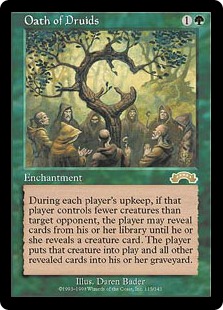 ドルイドの誓い/Oath of Druids》[EXO] 緑R | 日本最大級 MTG通販