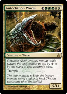 土着のワーム/Autochthon Wurm》[RAV] 金R | 日本最大級 MTG通販サイト