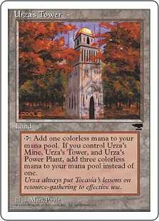 Foil】《ウルザの塔/Urza's Tower》[8ED] 土地U | 日本最大級 MTG通販