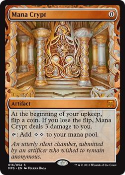 魔力の墓所 英語版 魔力の墓所 Mana Crypt foil 英語版 mtg 魔力の墓所
