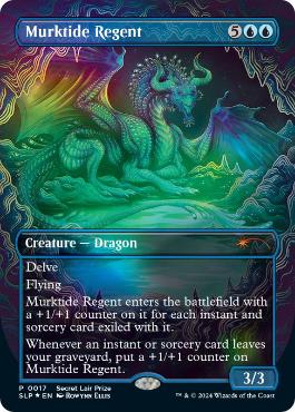 濁浪の執政 4枚 濁浪の執政/Murktide Regent》[The List] 青R | 日本