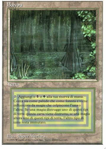 MTG Bayou 2ED アンリミテッド 英語 MTG Bayou 英語 アンリミテッド