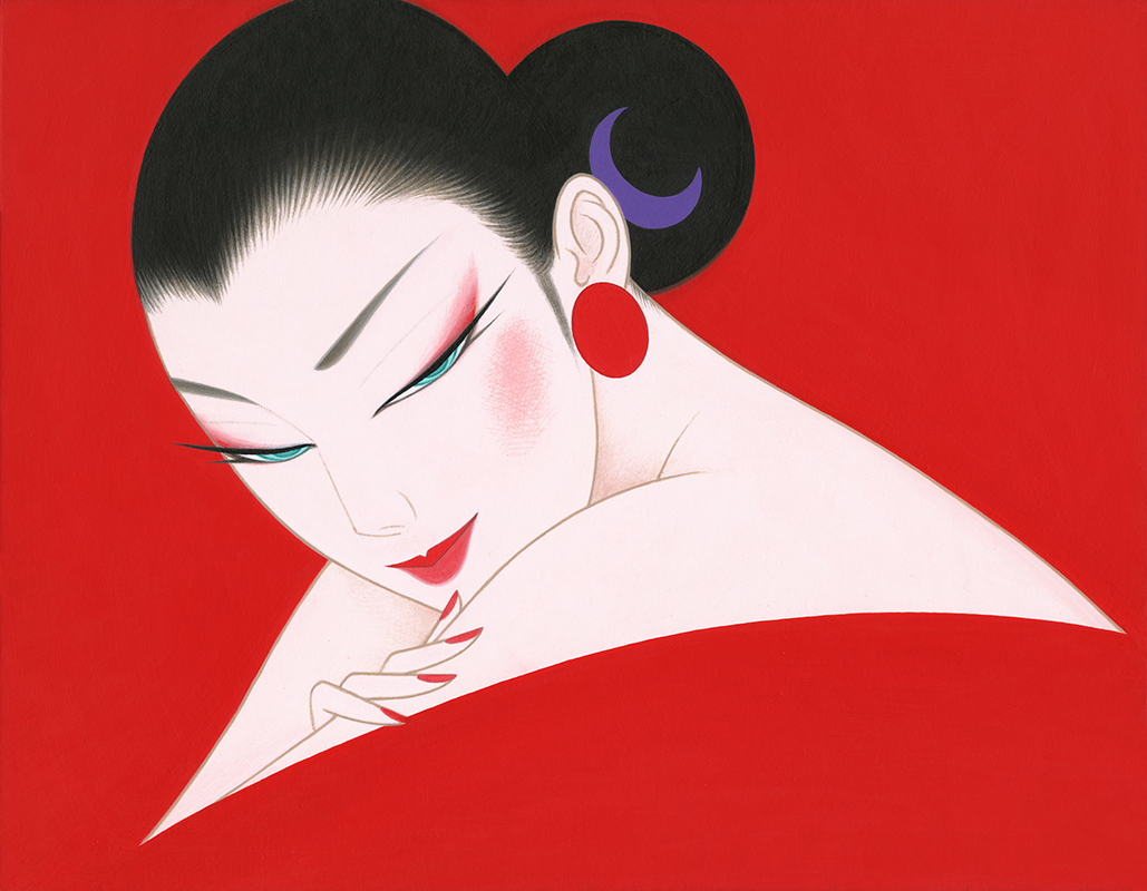 鶴田一郎 複製画 絵画 2作品 鶴田一郎 複製画 絵画 2作品 鶴田一郎