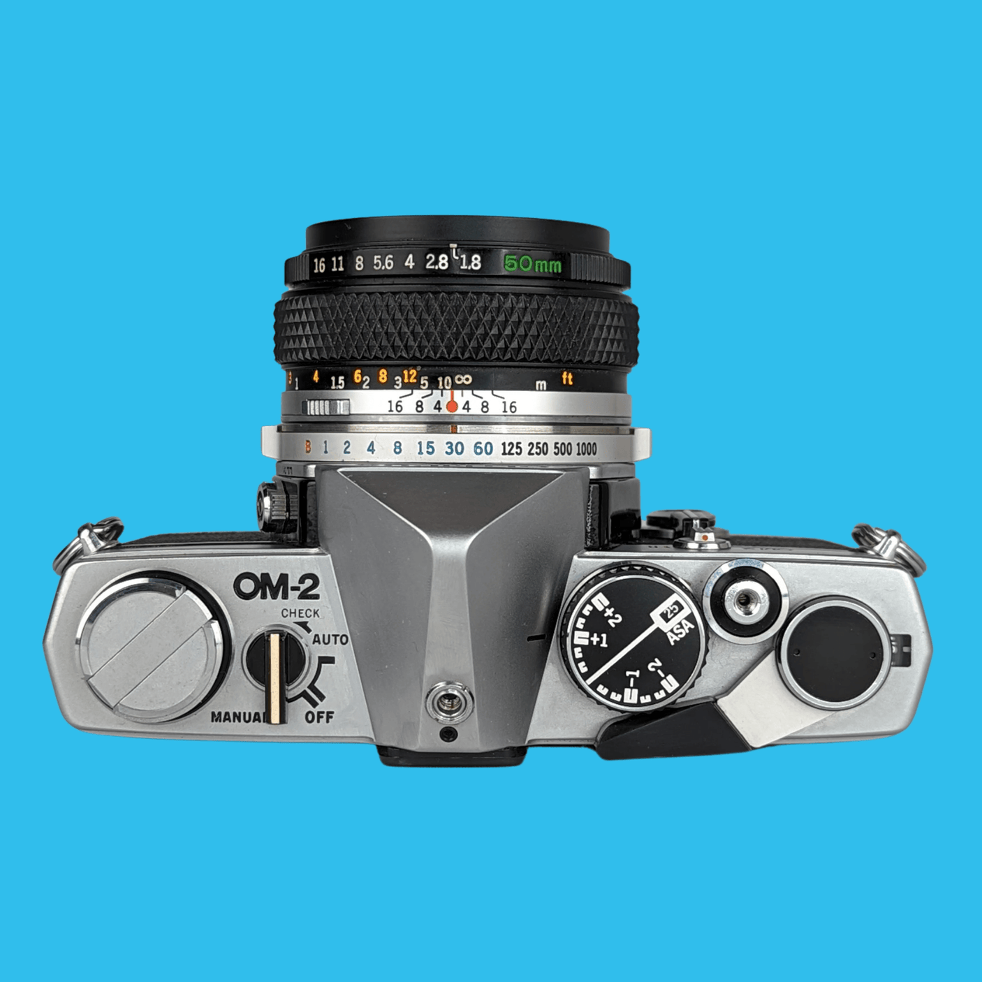 オリンパスOM-2 フィルムカメラ レンズ4本セット およそ半世紀という