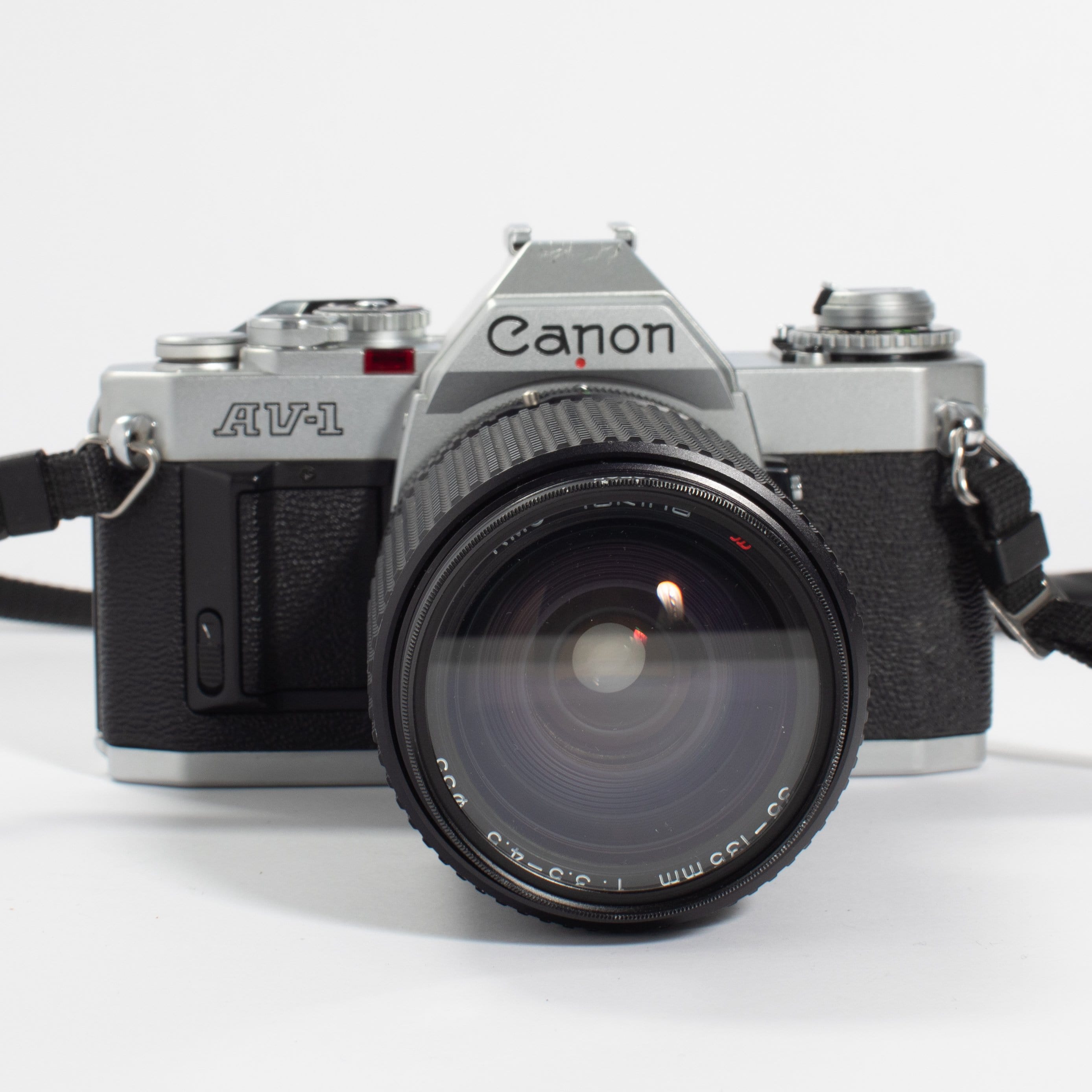 Canon AV-1 with FD 50mm f/1.8 & 35-135mm f/3.5-4.5 – Film Supply Club