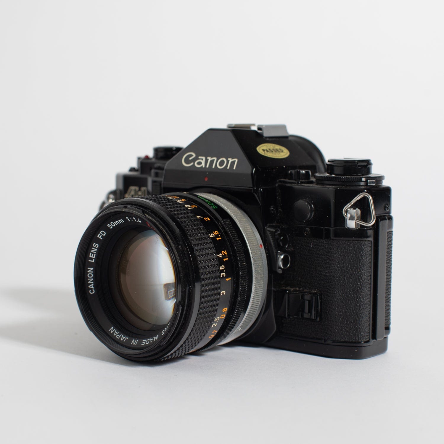 Canon A-1 フィルム一眼レフ / 50mm f/1.4レンズ 完動品】キャノン