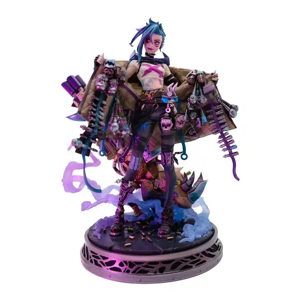 アーケイン ジンクス」ハイクオリティな1/7スケールのスタチューがRiot