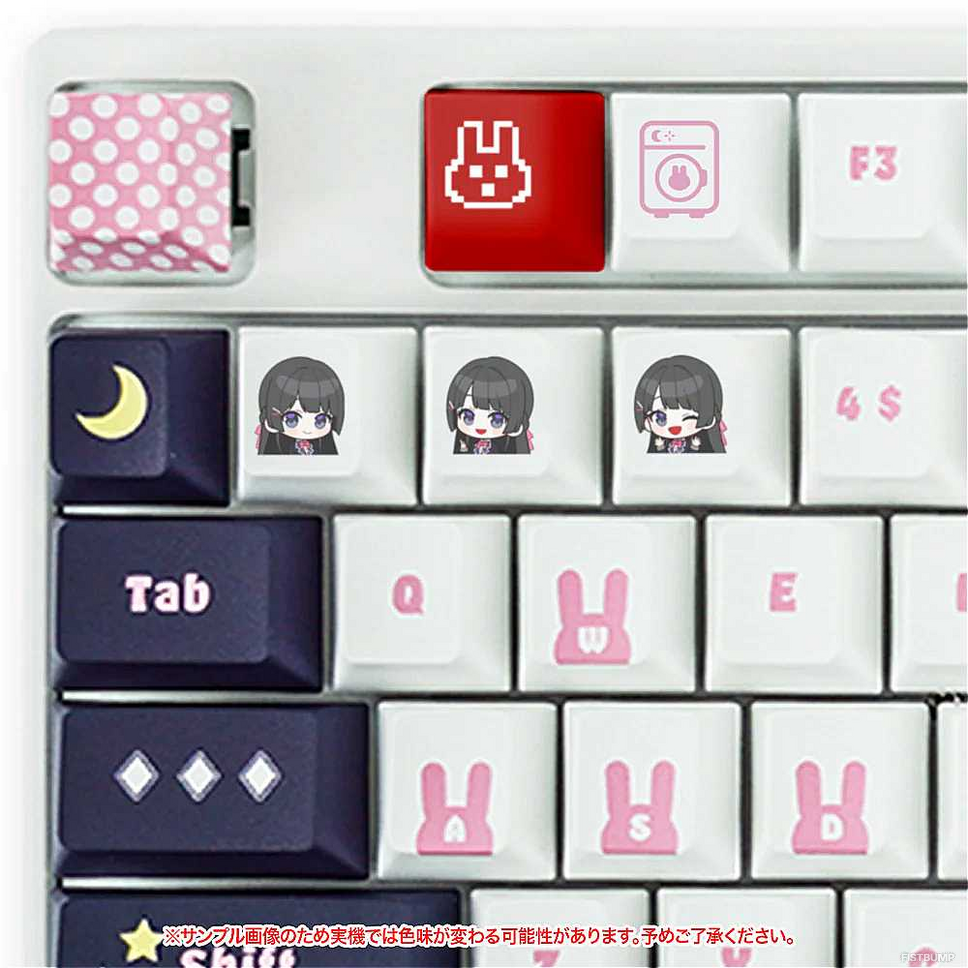 にじさんじ × ふもコレ叶 キーボード、マウスパッド、キーキャップ