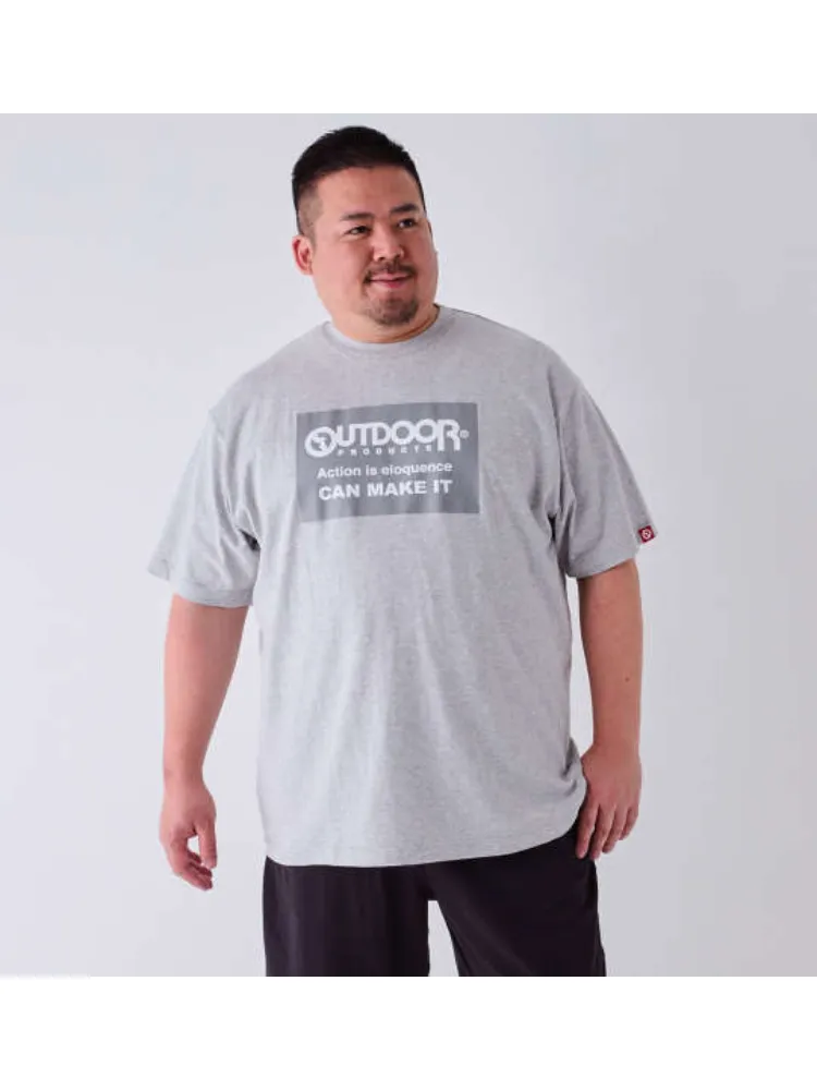 L．グレー 【OUTDOOR PRODUCTS】【3L-6L】天竺半袖Tシャツ ＊カタログ