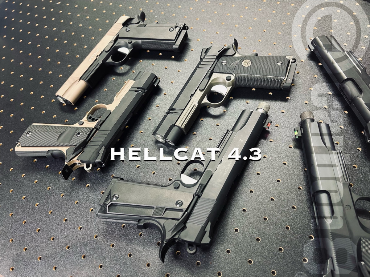カスタム完成品】Carbon8: HELLCAT 4.3 Co2ブローバック チャンバー
