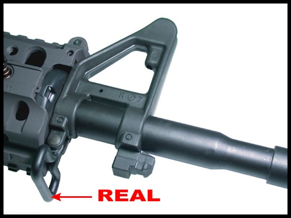 実物 AR15 フロントサイト ガスピストン 実物 AR15 フロントサイト