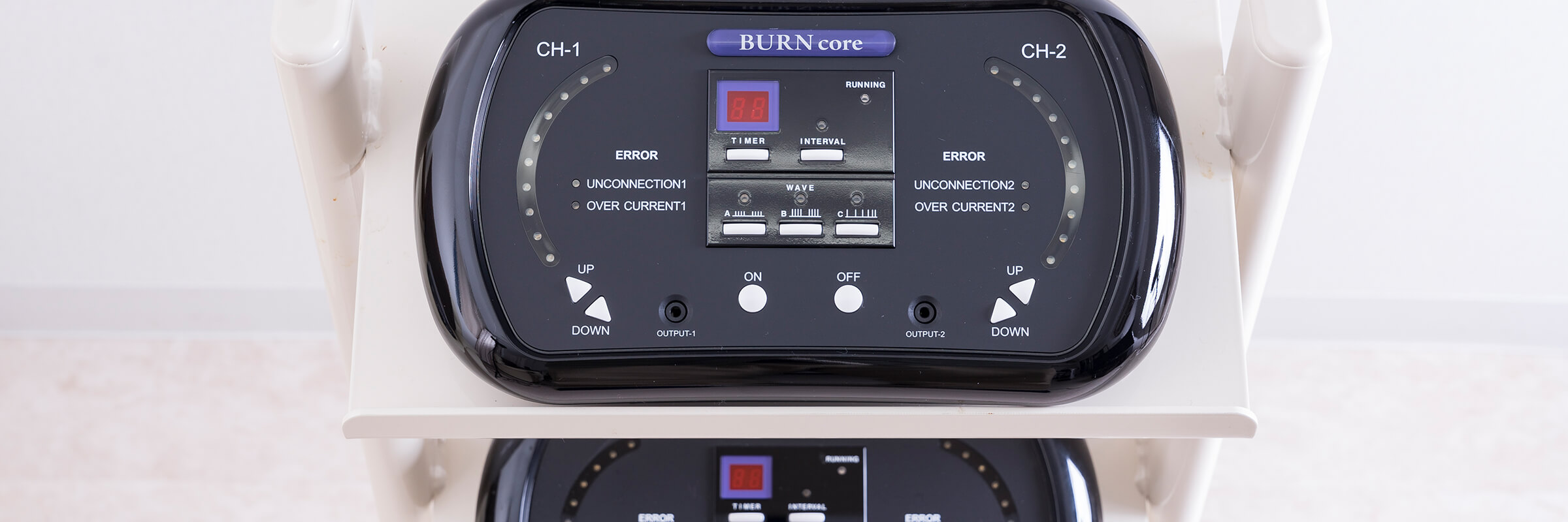 バーンコア (ジョイトレ)2台 EMS「JOYトレ」バーンコア 複合高周波