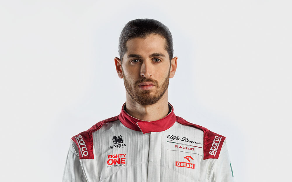 2017 Sauber F1 Team アントニオジョビナッツィ直筆サイン 2017 Sauber