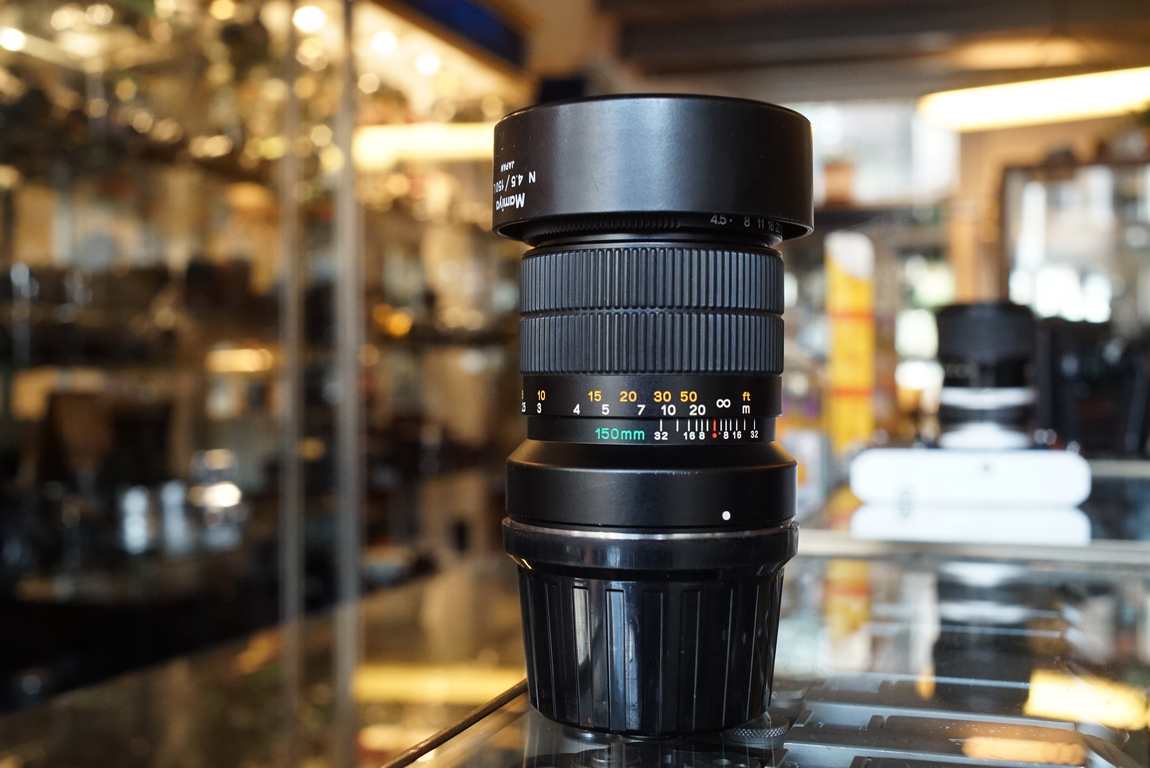 ☆実用品☆ Mamiya マミヤ N 150mm F4.5 L マミヤ Mamiya N 150mm F4
