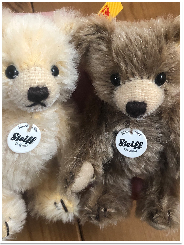 Steiff キャメル ぬいぐるみ 中型 テディベアのトミー キャラメル 20cm