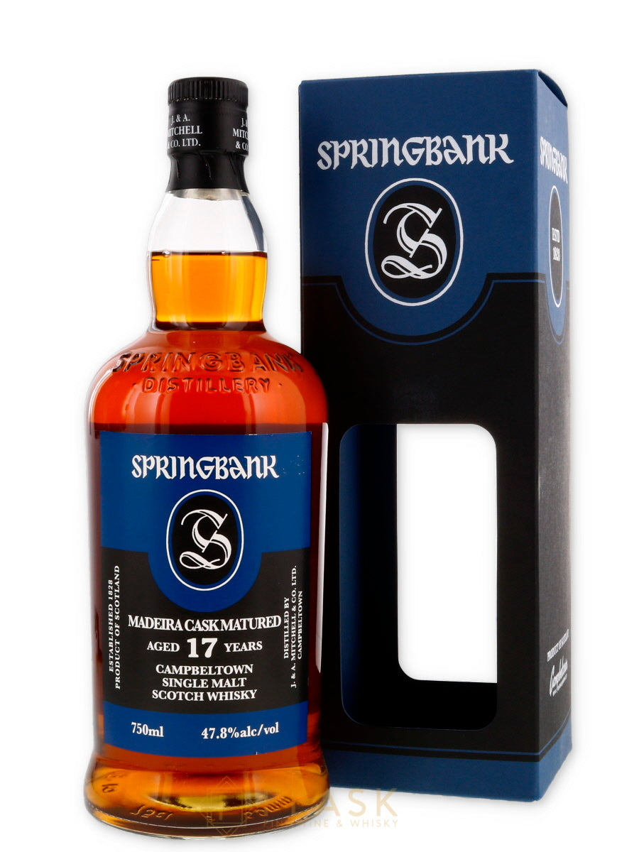 Buy Springbank 2002 Madeira Cask Matured 17 Year Old Single Malt
