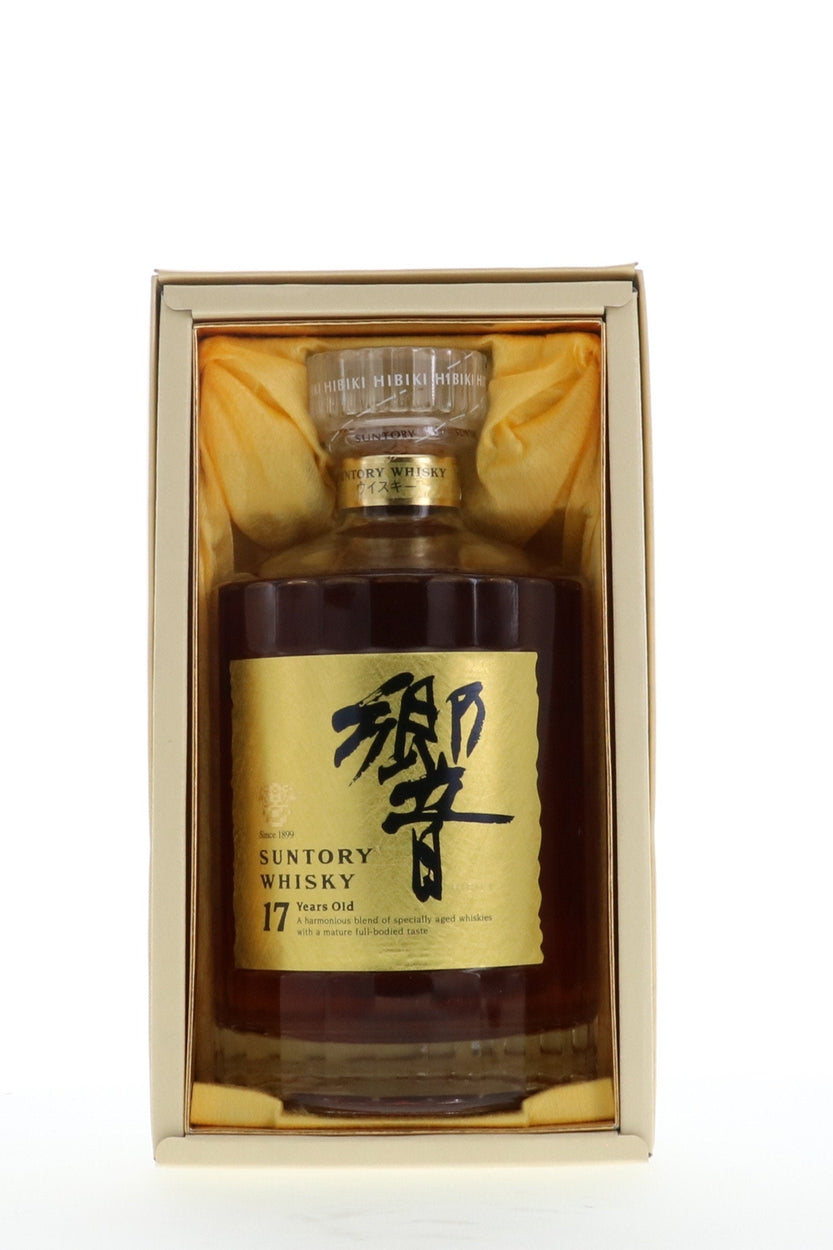 Buy Suntory Hibiki 17 Years Old Gold Label Original Box | Japanese