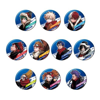 僕のヒーローアカデミア 爆豪勝己 新十傑缶バッジ18点 僕の