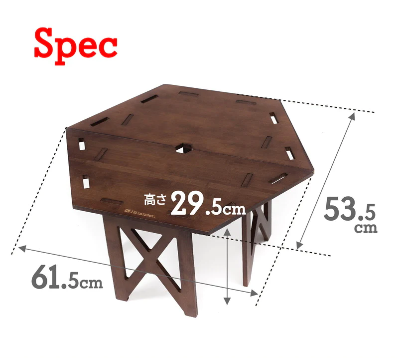 m*3様 Hilander Hexagon Table DAN m*3様 Hilander Hexagon Table DAN