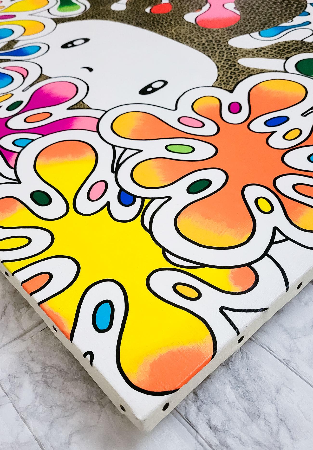 ☆鈴木哲也☆S8(455×455mm)アクリル原画1点物☆送料無料#