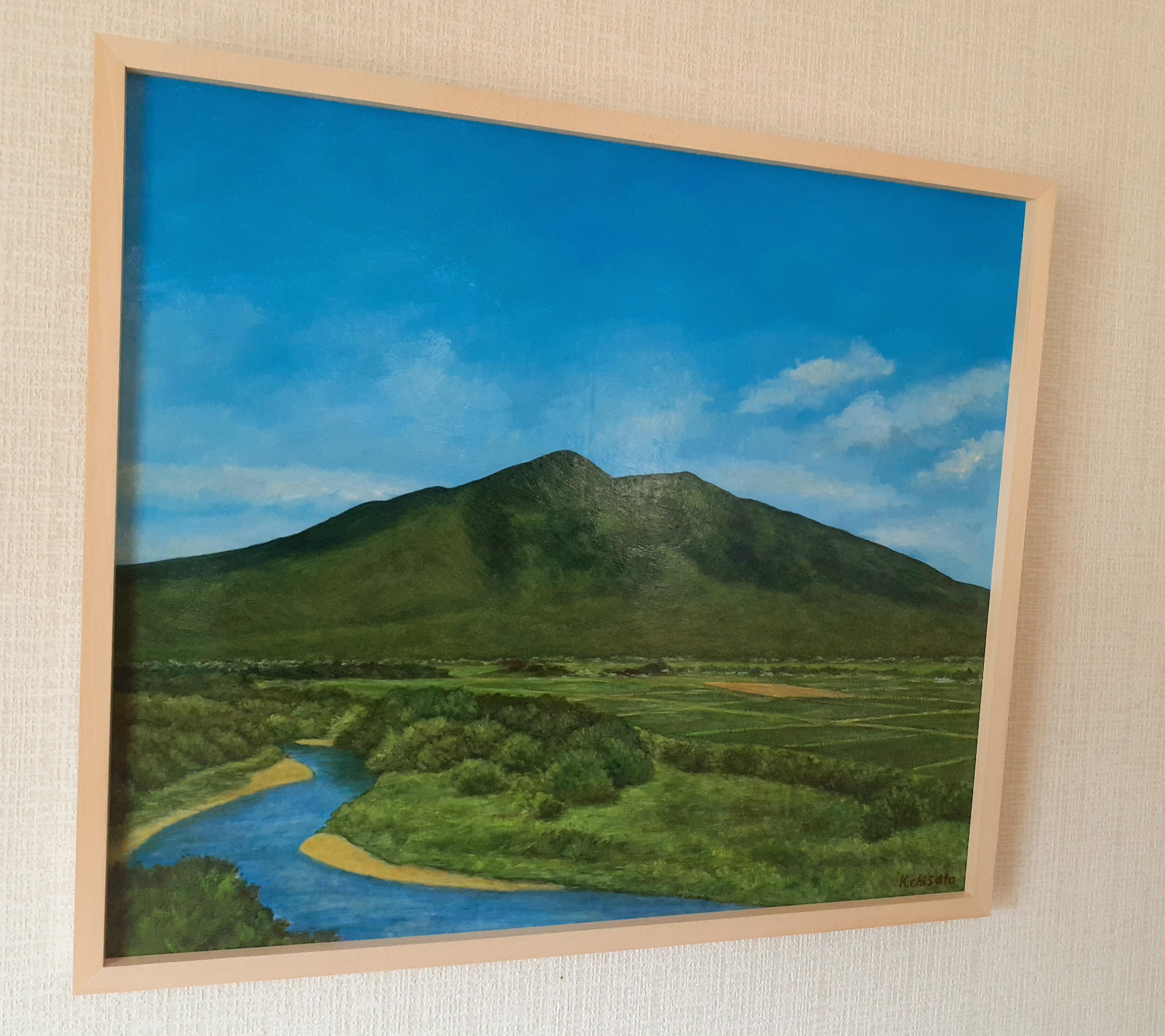 昭和53年 筑波山の絵 昭和53年 筑波山の絵 昭和53年 筑波山の絵 筑波山