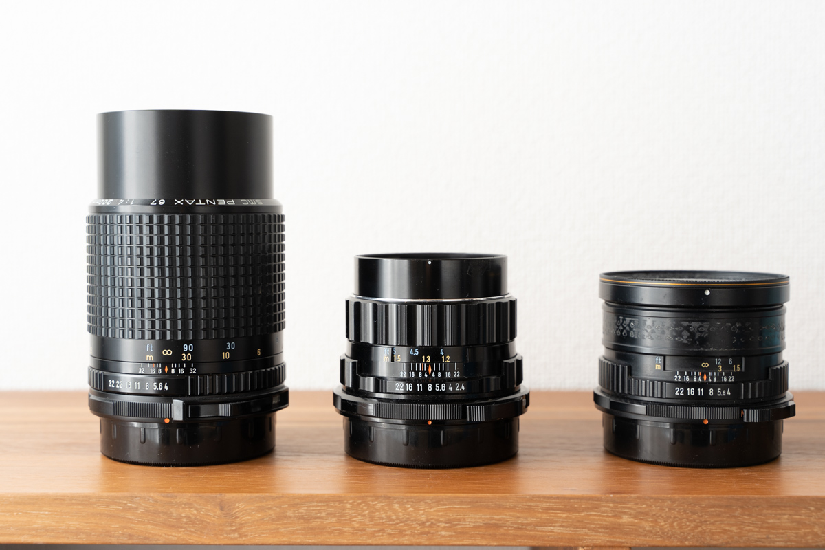 PENTAX 6x7 105mm F2.4 ペンタックス 中判 単焦点レンズ ペンタックス