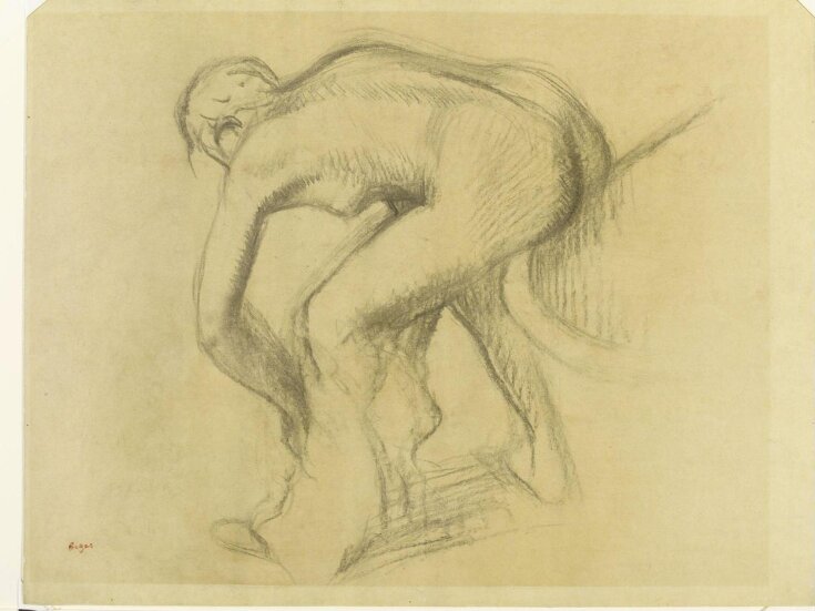 Après le bain, femme s'essuyant | Degas, Hilaire-Germain Edgar
