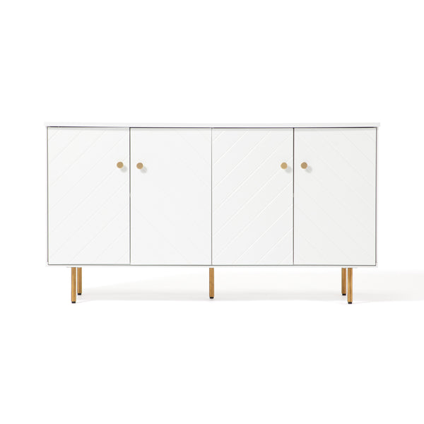 ソルティール サイドボード 2 ホワイト（W1200×H660） | Francfranc