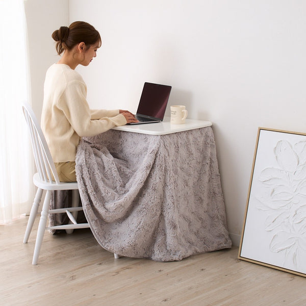 オンラインショップ限定】シャトン こたつデスク 800×500 ホワイト