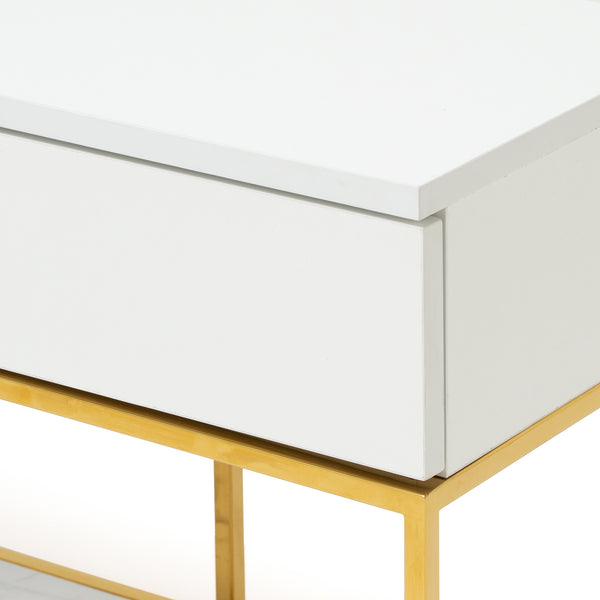 美品】フランフラン レーヌテレビボード2 TV台 大理石調 ゴールド