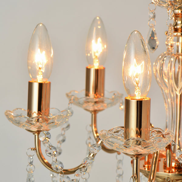 アントイン シャンデリア 6灯 ゴールド | Francfranc（フランフラン