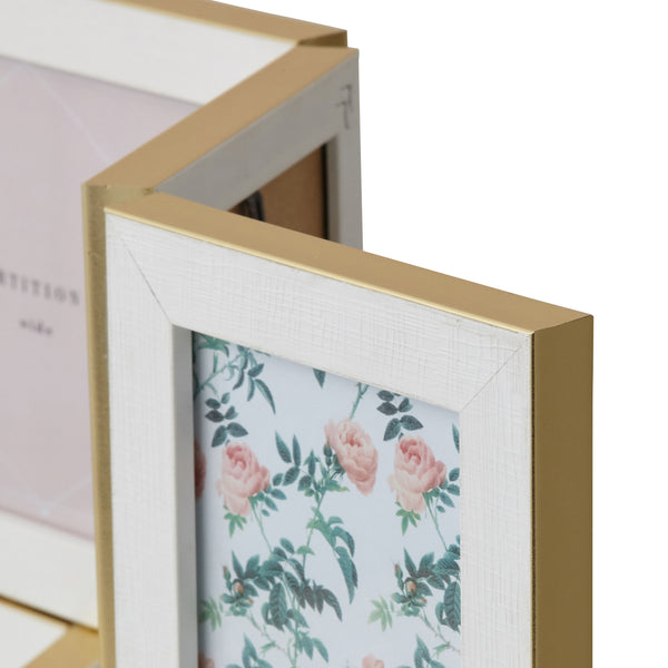 シエル パーテーションフレーム ワイド ゴールド | Francfranc（フラン