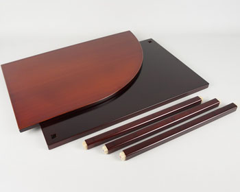 裏用】誰ヶ袖棚（淡々斎好写し） 漆塗り | 茶道具通販専門店 ふげつ工房