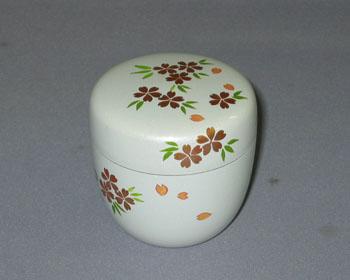 1761 茶道具 蝶蒔絵 棗 1761 茶道具 蝶蒔絵 棗