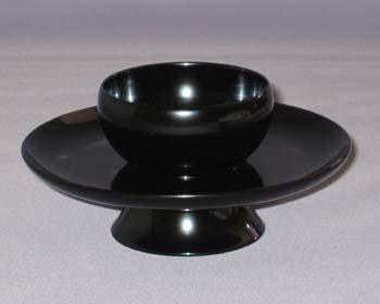 うるし工芸 藤 【高茶台 黒】 こだわり汁椀・ランチョンマットを通販で