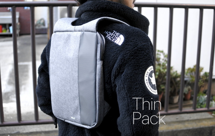 MacBookPro16インチにおすすめのリュック【MinZ Thin Packのレビュー