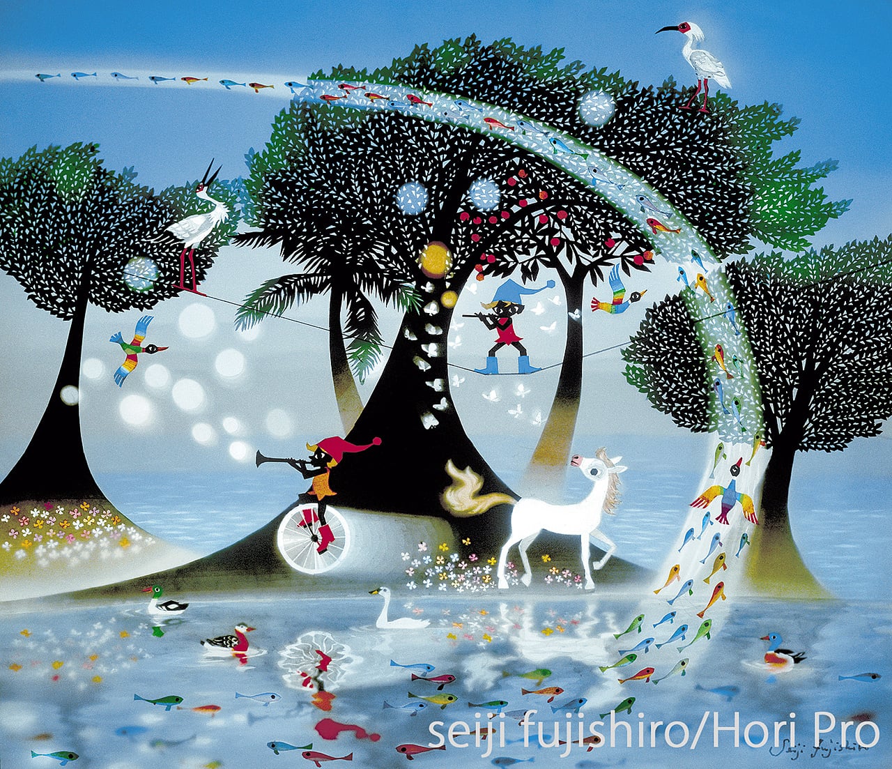 アニメCD 天地創造 藤城清治メルヘンコレクション アニメCD 天地創造