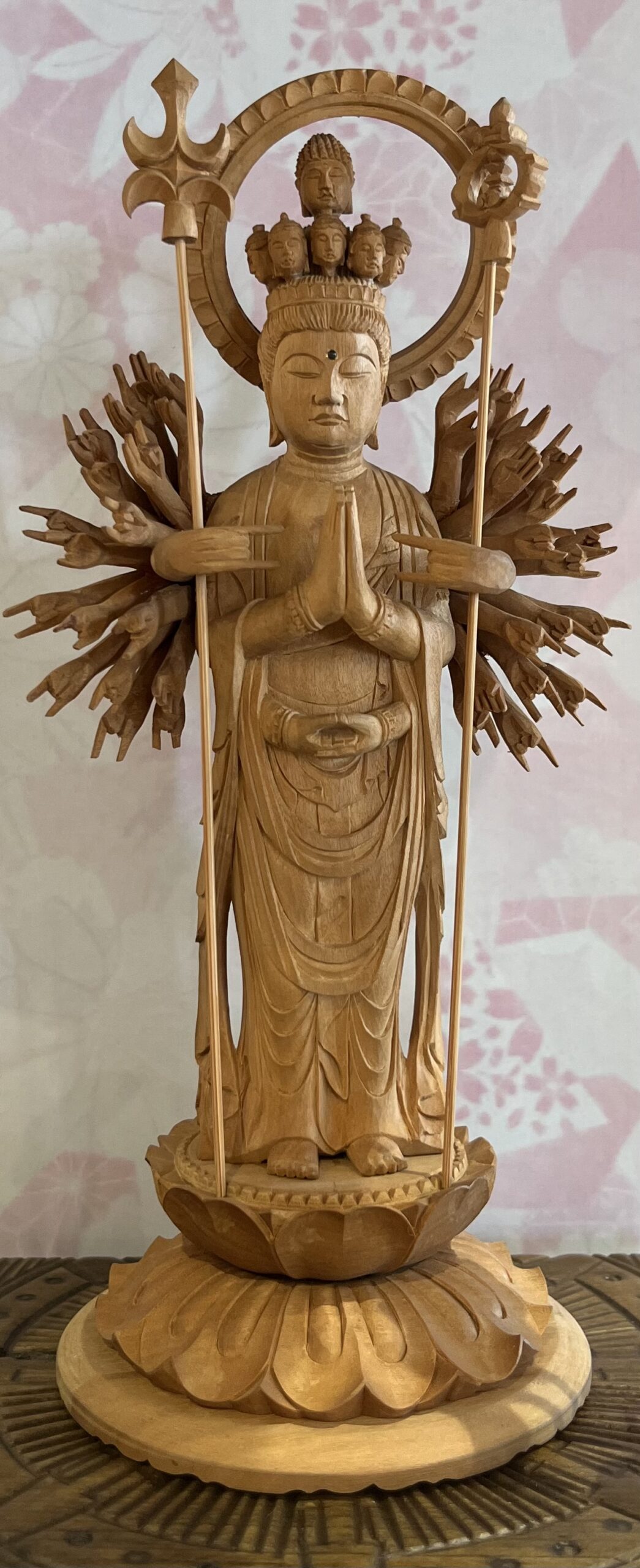 総白檀 千手観音菩薩 | ふくば