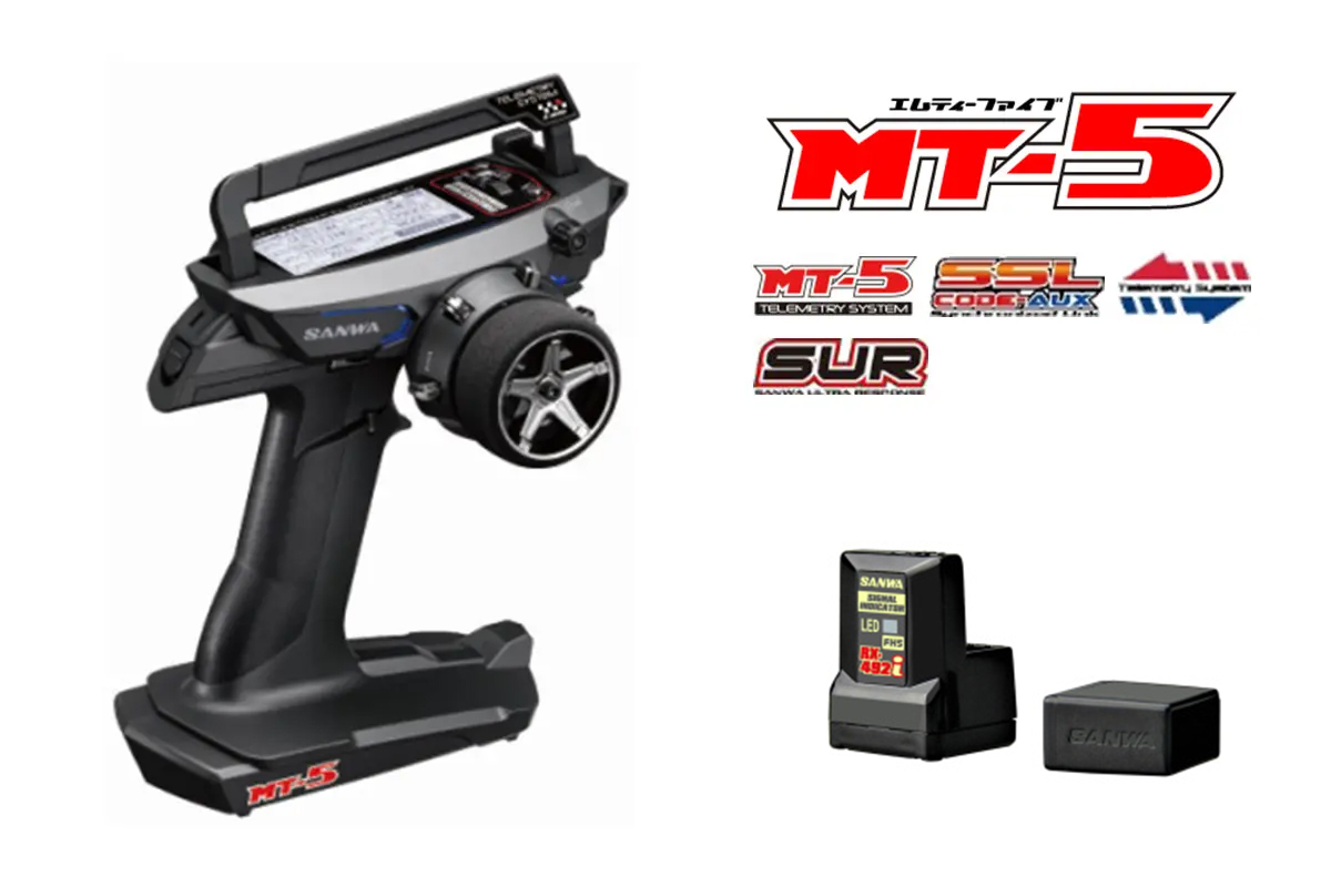 サンワ MT-5 プロポセット (RX-492i /PGS-CLII/BL-SIGMA) サンワ MT-5