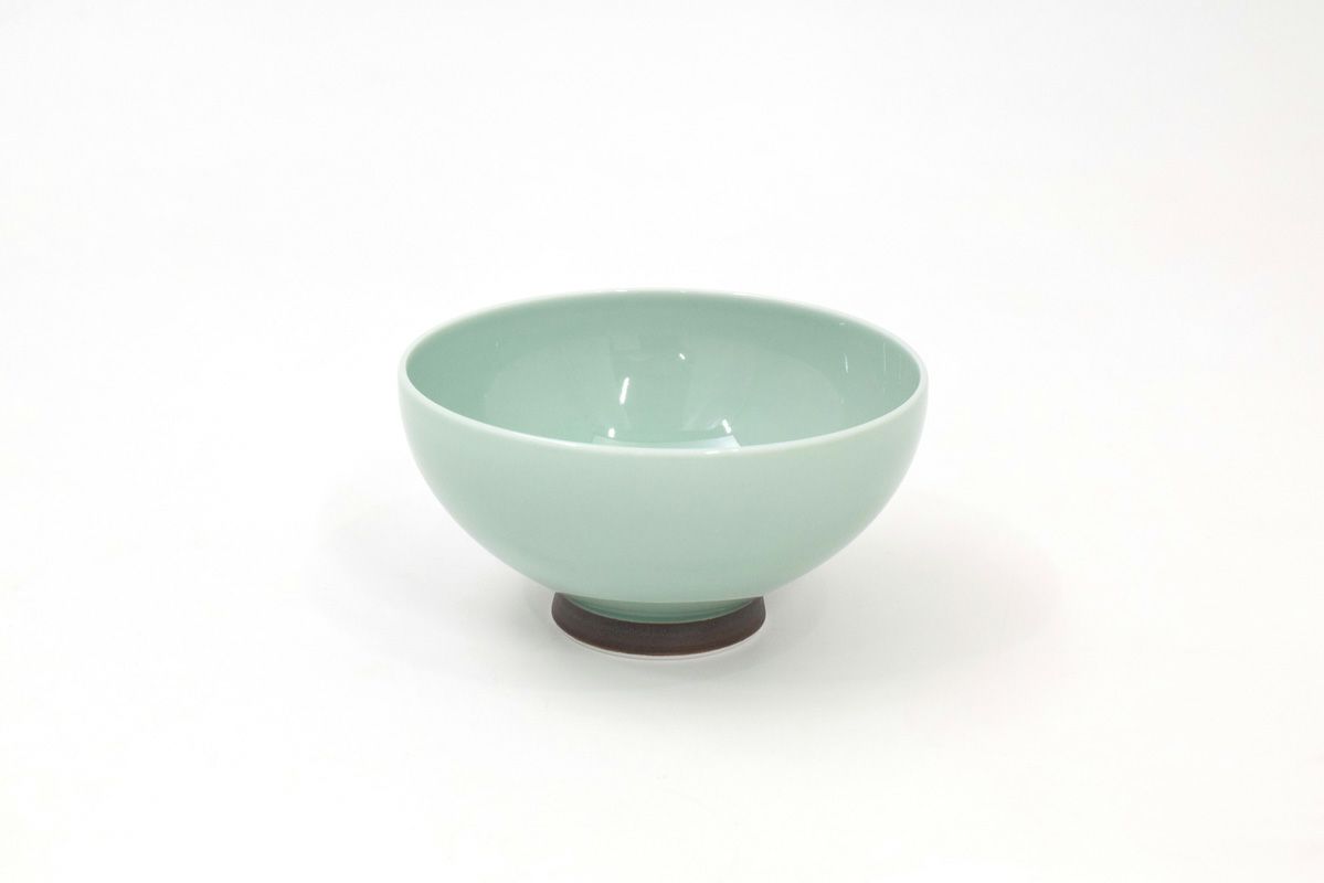 笹青磁 笹型飯碗 | 有田焼 深川製磁｜公式オンラインストア