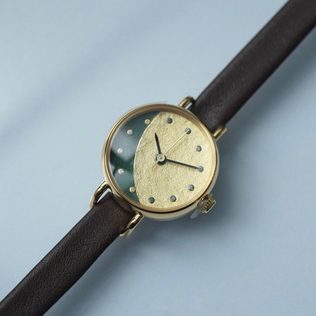 はなもっち 0605 黄・ゴールド系 時計 - シーブレーン ‐ ハンドメイド